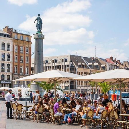 Old Lille: Charming Renovated Apartment Exterior foto